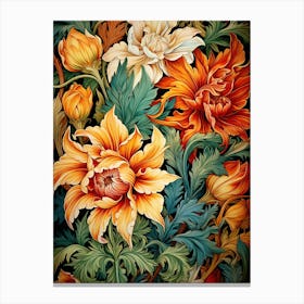 Floral Pattern 10 Canvas Print