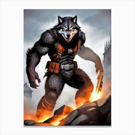 Werewolf 23 Canvas Print