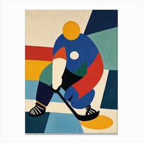 Hockey Player 1 Canvas Print