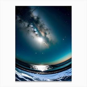 Fisheye View Of The Cosmos Canvas Print