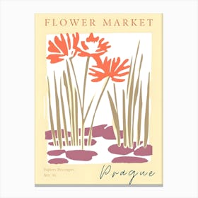 Flower Market 2 Canvas Print