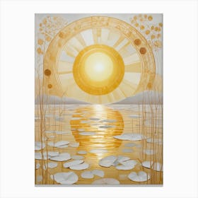 Golden Sunrise Canvas Print