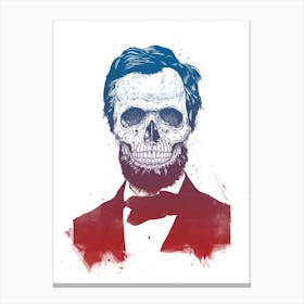 Dead Lincoln Canvas Print
