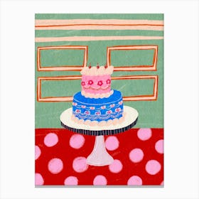 Birthday Cake 2 Canvas Print