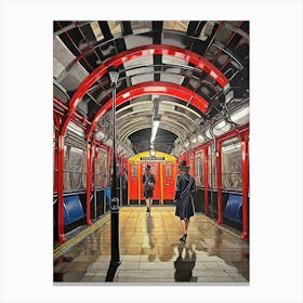 London Underground 1 Canvas Print