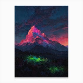 'Shining Mountain' Canvas Print