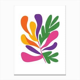 Colorful Leaf Canvas Print