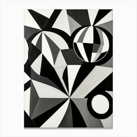 'Black And White' Canvas Print