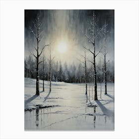 Winter Landscape 4 Canvas Print