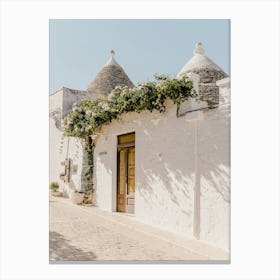 Trulli in Alberobello, Puglia, Italy | Architecture and travel photography Canvas Print