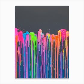 Dripping Paint 3 Canvas Print