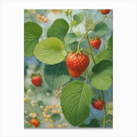 Strawberry Whispers Canvas Print