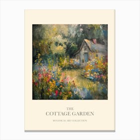 Flower Symphony Cottage Garden Poster 13 Canvas Print