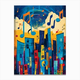 Music City Canvas Print