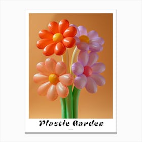 Dreamy Inflatable Flowers Poster Asters 5 Canvas Print