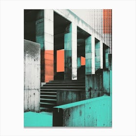 Brutalist012 Canvas Print