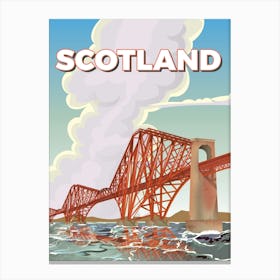 Scotland Forth Bridge Canvas Print