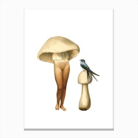 Ladyshroom#1 Canvas Print