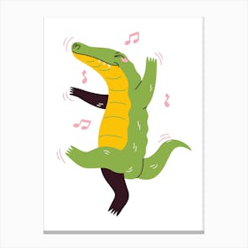 Prints, posters, nursery, children's rooms. Fun, musical, hunting, sports, and guitar animals add fun and decorate the place.4 Canvas Print