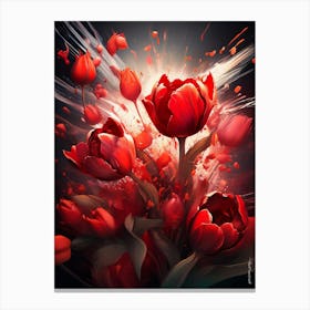 Tulip Big Bang Canvas Print