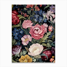 Floral Wallpaper 24 Canvas Print