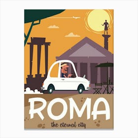 Rome The Eternal City Canvas Print