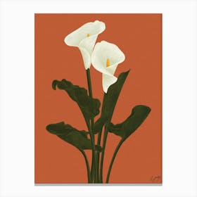 Flower Calla Lily Canvas Print