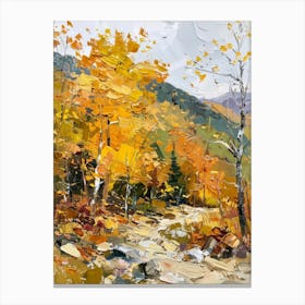 Autumn Road 2 Canvas Print