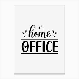 Home Office Canvas Print