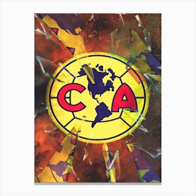 Club Amtrica Canvas Print