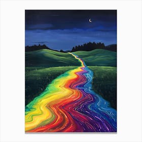 Rainbow River 1 Canvas Print