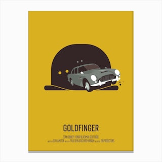 Goldfinger Canvas Print