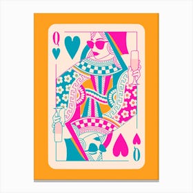 Queen Of Hearts 1 Canvas Print