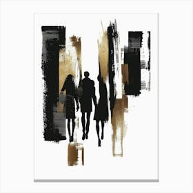 Three People Canvas Print Canvas Print