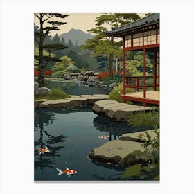 Japanese Garden 6 Canvas Print