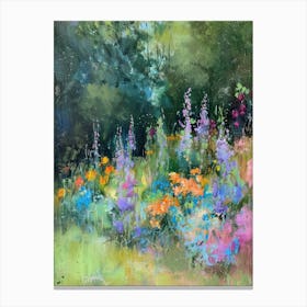 Floral Garden Wild Bloom 5 Canvas Print
