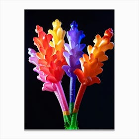 Bright Inflatable Flowers Celosia 1 Canvas Print