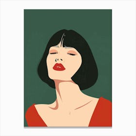 Asian Girl 28 Canvas Print