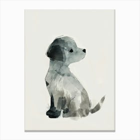 Charming Nursery Kids Animals Puppy 1 Canvas Print