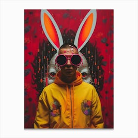 Bad Bunny (2) Canvas Print