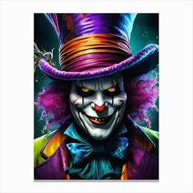 Colorful Madhatter #7 Canvas Print