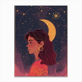 Tarot Card Canvas Print