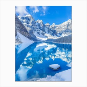 Lake Banff Canvas Print
