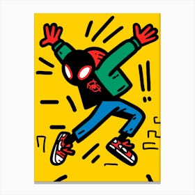 spider man Miles morales Canvas Print