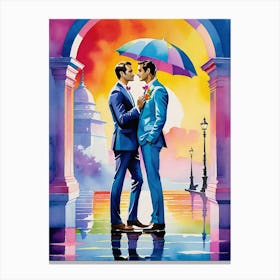 Gay Love Canvas Print