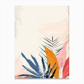 Abstract Tropical Boho Lienzos