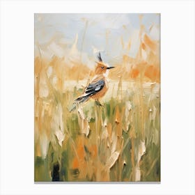 Bird Painting Hoopoe 1 Canvas Print