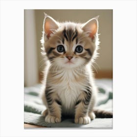 Cute Kitten 14 Canvas Print