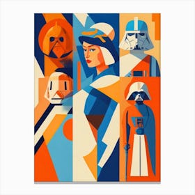 Star Wars Poster 1 Canvas Print