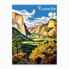 Yosemite, National Park, USA Canvas Print
